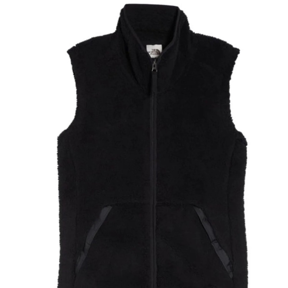 NWT The North Face Campshire 2.0 Sherpa Fleece Vest XS TNF Black